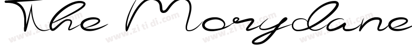 The Morydane Regular字体转换